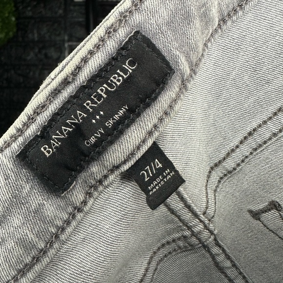 Banana Republic Denim - Banana Republic Gray Skinny Jeans
